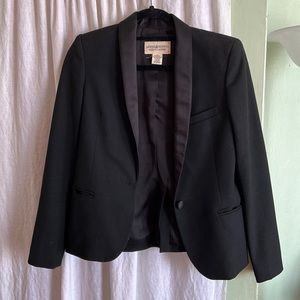 Small Black Ralph Lauren fitted tuxedo like jacket/blazer